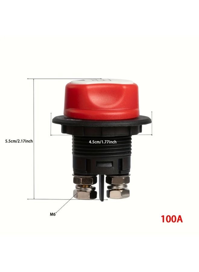 50A Main Disconnect Isolator Switch 12V To 48V Power Cut Off For Marine Car RV ATV - Image 3
