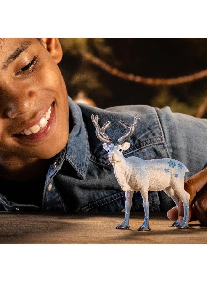 Schleich Xmas Reindeer Limited Edition 72220 | Multicoloured Collectible Animal Figurine for Kids - Image 4
