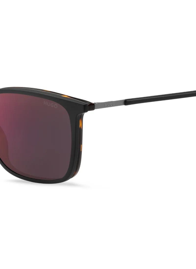 هوجو Men's UV Protection Sunglasses Hg 1270/Cs Green 40.2 - Lens Size: 53 Mm