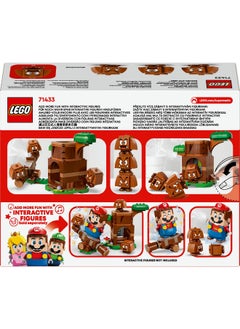 LEGO LEGO Super Mario Goombas’ Playground Toy Playset 71433 Building Toy Set (173 Pieces)  - Image 2