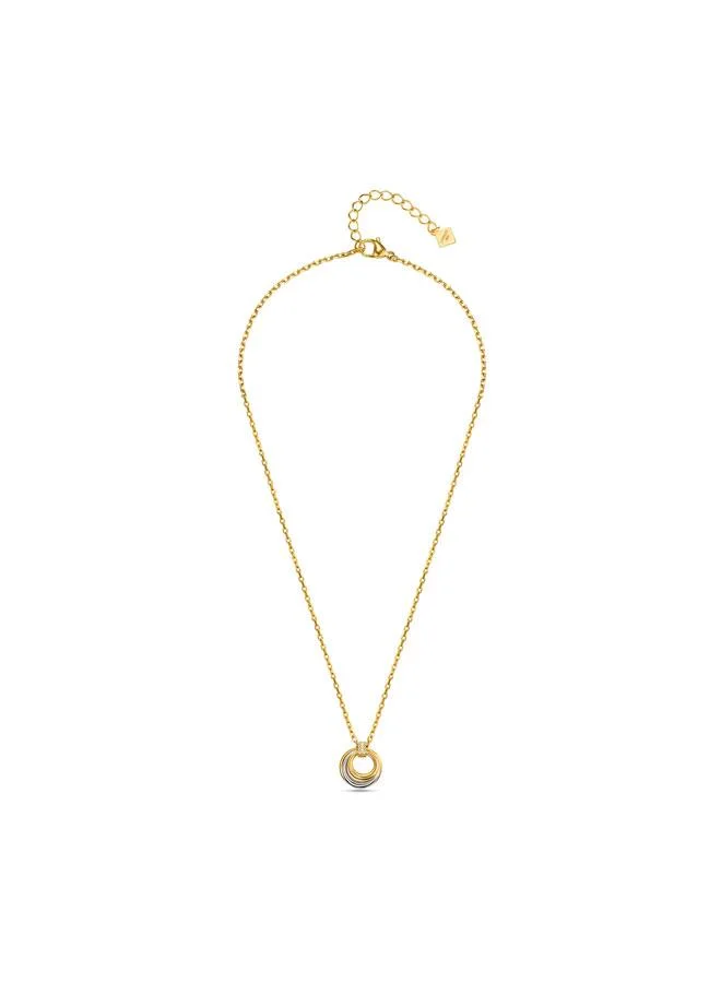 شيروتي 1881 Gisella Gold Plated Stainless Steel Pendant Necklace for Women