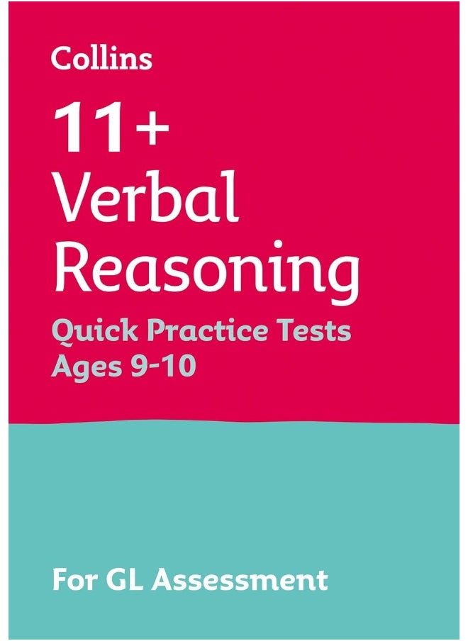 11+ Verbal Reasoning Quick Practice Tests Age 9-10 (Year 5): For the 2025 Gl Assessment Tests  - Image 1