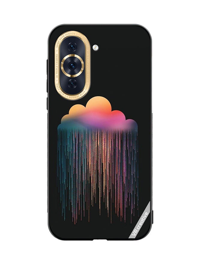 VR CREATIVE Protective Case Cover For Huawei Nova 10 Colorful Rain Design Multicolour - Image 1