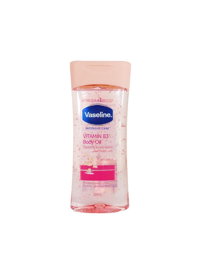 Vaseline Intensive Care Vitamin B3 Body Oil 200ml - Image 2