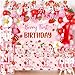 Bezkega Berry First Birthday Decor Strawberry 1st Birthday Decorations Girls With Strawberry Decor Plates Napkins Balloons Strawberry Party Backdrop Banner Cake Toppers for Girl 1st birthday Decorations - Image 3