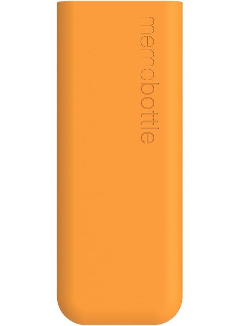memobottle SLIM Bundle - 15oz (450ml) - Bottle, silicone sleeve & lid | Sleek, Slim & Flat Water Bottle for Bags & Laptops | BPA Free Tritan | Modern, Minimalist | Ideal for Daily Use - Image 3