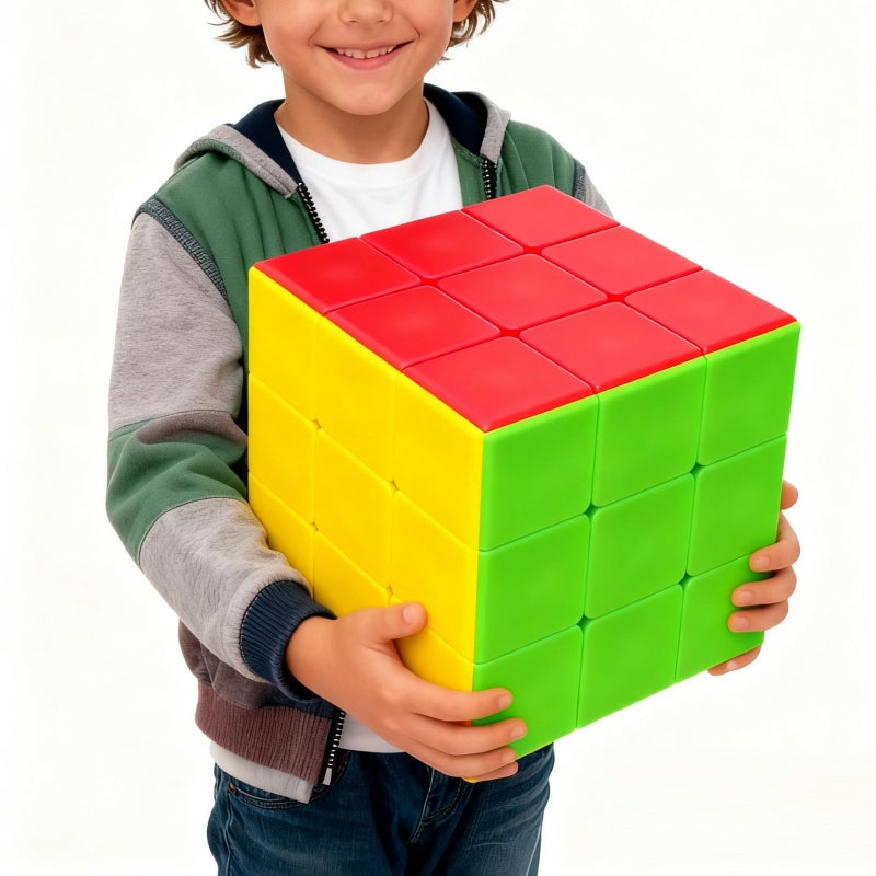 IRRDFO Giant Speed Cube Pro 18cm Large Cube 3x3 Puzzle Toy Gifts - Image 3