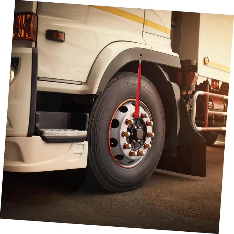 ABOOFAN Truck Wheel Mud Guard Strip Sturdy Wheel Trim Waterproof Mudflap for Pickup 2-Piece Set for Heavy-Duty Vehicles Exterior Car Accessories - Image 4
