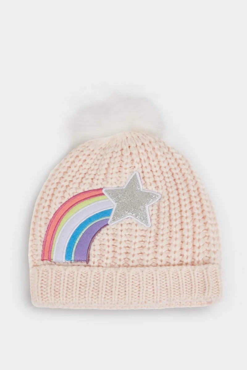 ديفاكتو Girl Knitwear 3D Beret