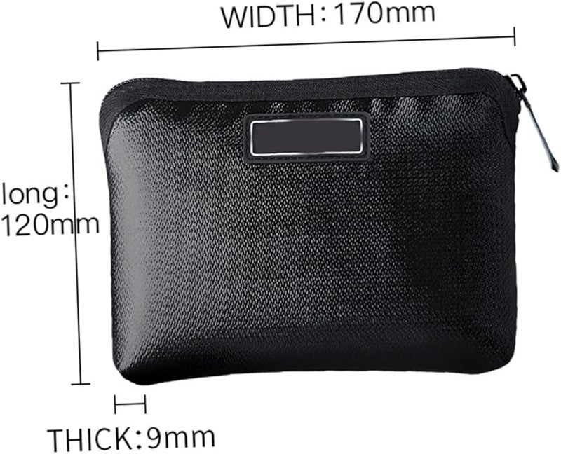 Fireproof Storage Bag For Lithium Battery Safe Travel Organizer Portable Utility Tote - Image 3