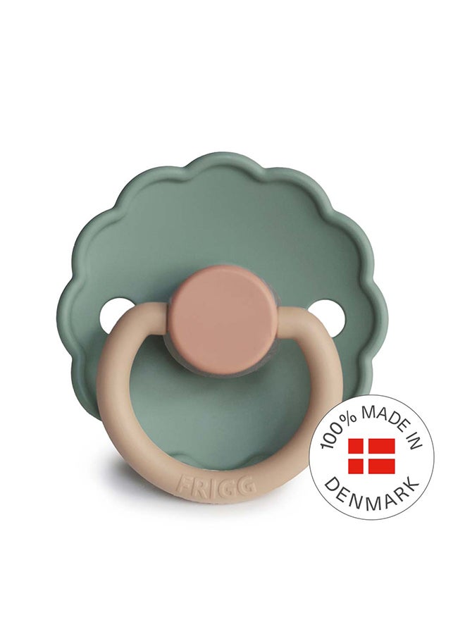 FRIGG Daisy Silicone Baby Pacifier 0-6M 1-Pack Willow - Size 1 - Image 3