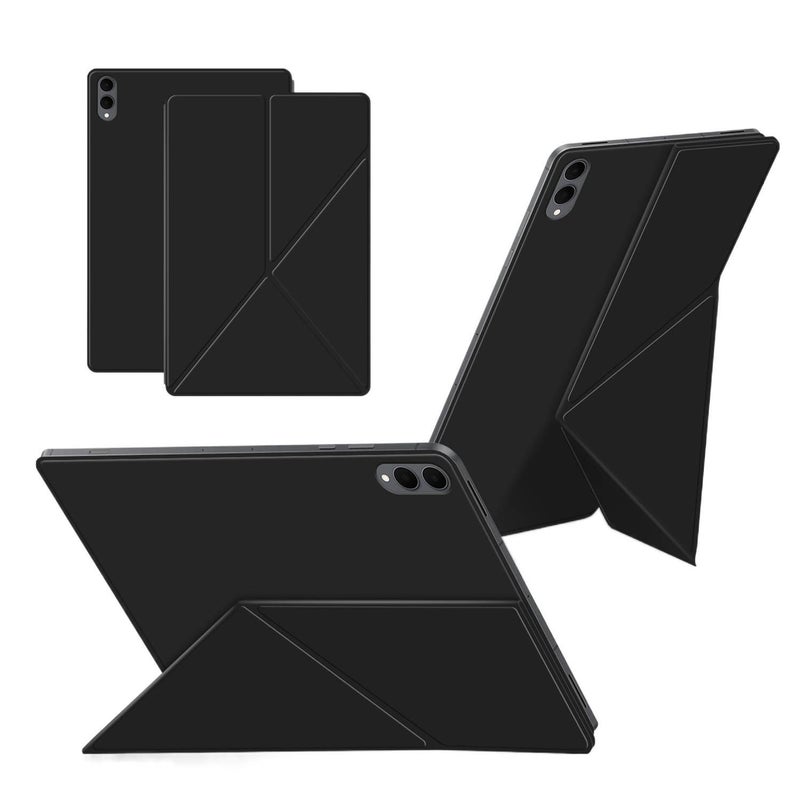 DGG حافظة سامسونج تاب متوافقة مع Samsung Galaxy Tab S11 / Samsung Galaxy Tab S10 Lite باللون بنفسجي مع غطاء حماية ووظيفة حامل وحمل يومي للتابلت بوظيفة حامل باللون البنفسجي Samsung Tab - Image 2
