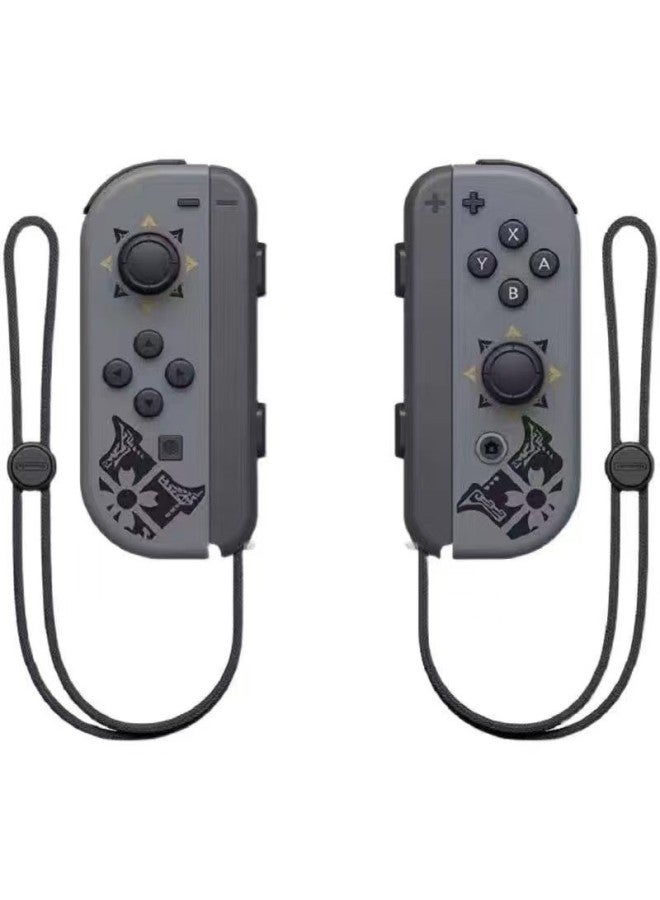 Joycon Game Handle Left And Right Separation Handle Wireless Bluetooth Belt Wake-up With Hand Rope Switch Handle Cross-border-Product Color:City Hunter (with Ordinary Hand Rope)  - Image 1