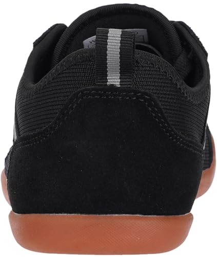 WHITIN Men's Wide Toe Box Barefoot Shoes Zero Drop Width Minimalist Sneaker Knit Size 11 Knit Minimus Training Weightlifting Walking Black Gum 45 - Image 4