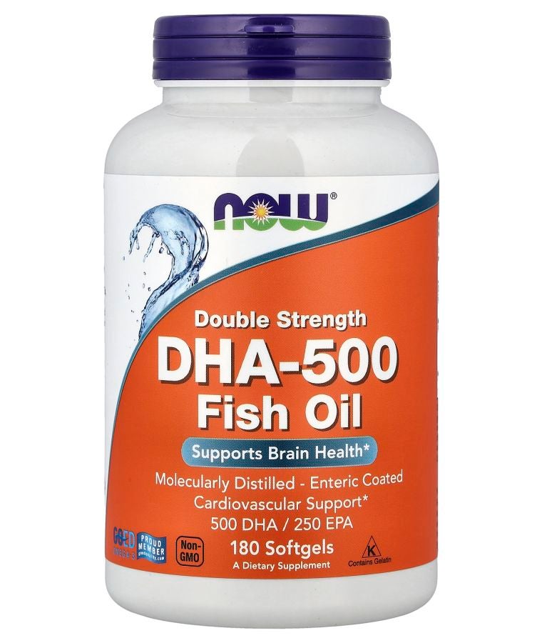 DHA-500 Fish Oil 180 Softgels