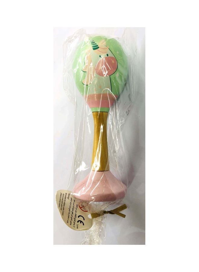 NIBEMINENT Wooden Unicorn Maracas L23242 13cm - Image 2