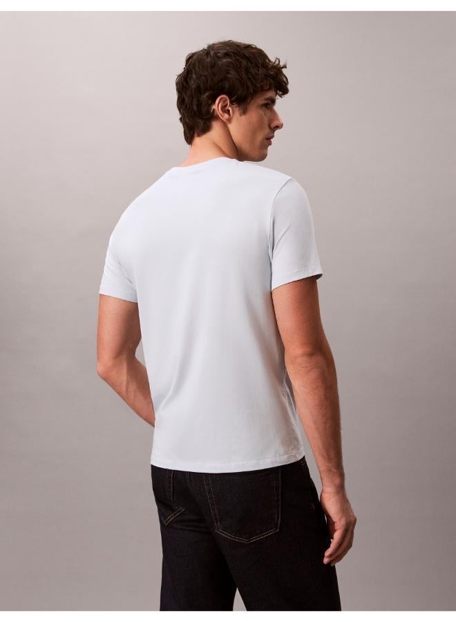 CALVIN KLEIN Slim Liquid Touch Cotton T-shirt - Image 2