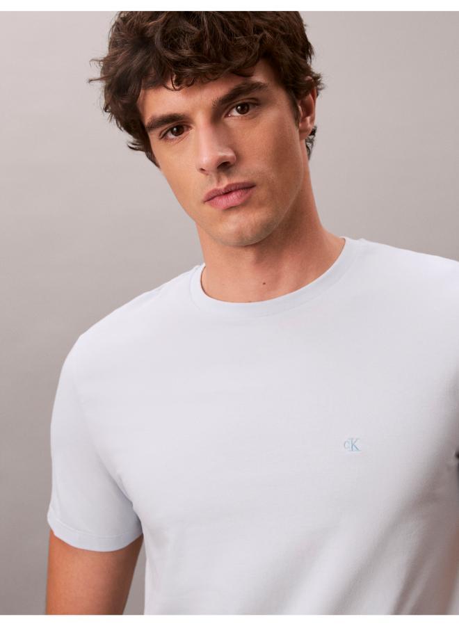 CALVIN KLEIN Slim Liquid Touch Cotton T-shirt - Image 3