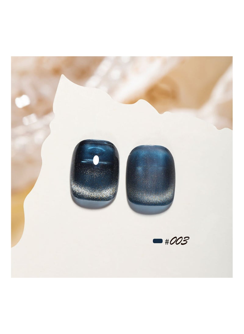 Miss Gooey Nail Polish Set Gel Nail Polish Cat Eye Color Change Glitter with Magnetic Stick Kit Super Shiny Color Long Lasting UV LED Needs Quick Drying Magnetic Art Manicure DIY At Home Soak for Women  - Image 2