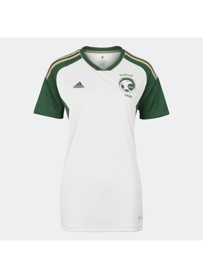 Adidas Adidas Saff A Jsy W White Football Jerseys For Women Xs  - Image 1