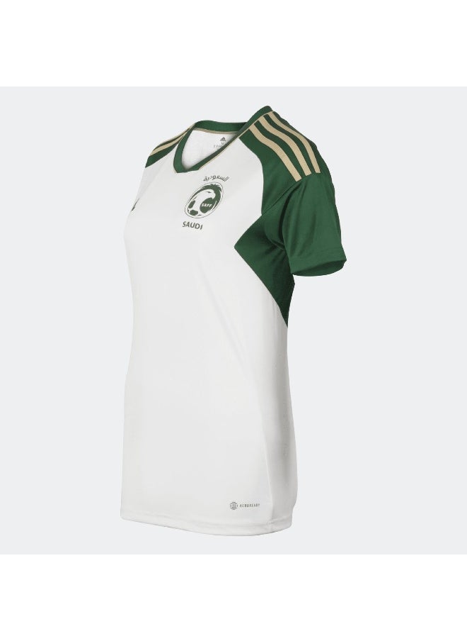 Adidas Adidas Saff A Jsy W White Football Jerseys For Women Xs  - Image 4