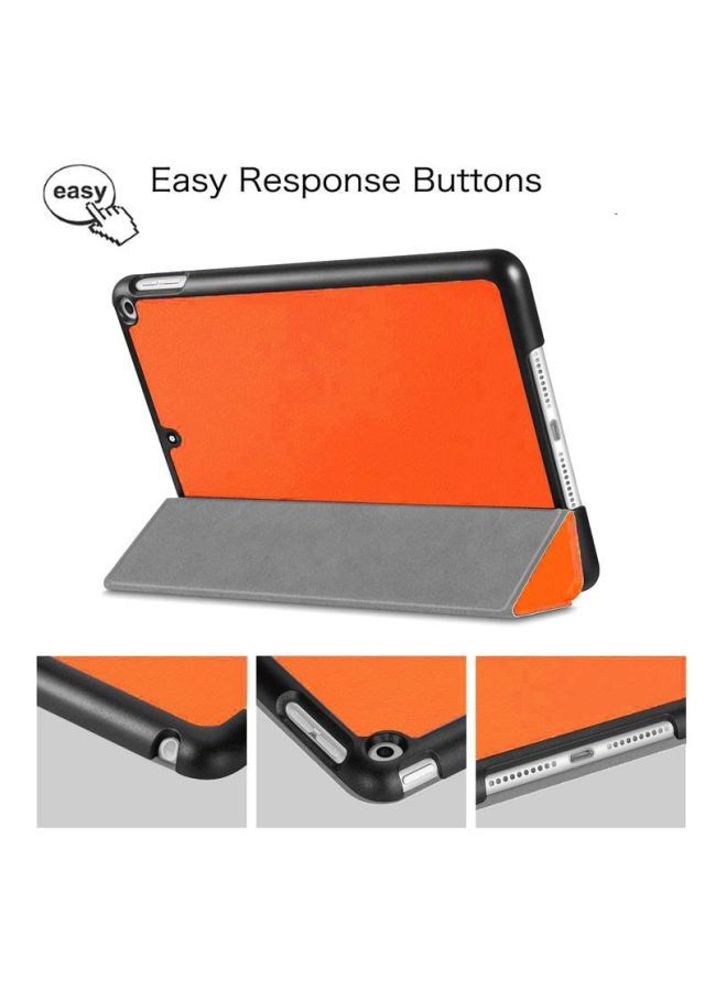 NIBEMINENT Protective Case Cover For Apple iPad 7th Generation 10.2-Inch Orange - Image 3
