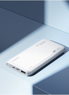 Pisen Ultra-Thin 10W Portable Charger 10000mAh - Elegantly Simple Design, Dual Input, Quadrant LED Indicator, The Ideal Travel Companion for Business and Leisure  - Image 3