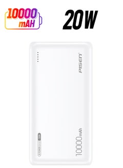 Pisen Ultra-Thin 10W Portable Charger 10000mAh - Elegantly Simple Design, Dual Input, Quadrant LED Indicator, The Ideal Travel Companion for Business and Leisure  - Image 1