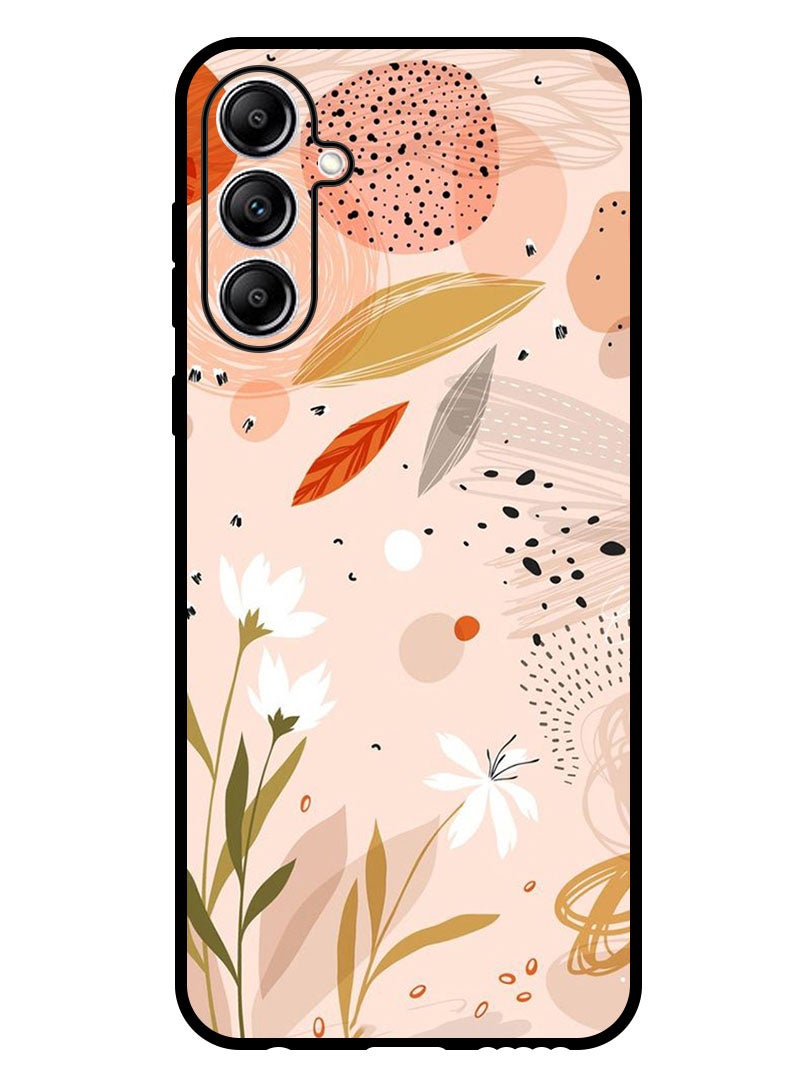 Theodor Protective Case Anti Scratch Shock Proof Bumper Cover For Samsung Galaxy M15 Floral Art - Image 1