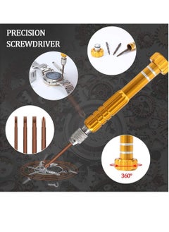 SYOSI 149 في 1 مجموعة مفكات دقيقة أدوات إصلاح DIY لمشاهدة النظارات وإلكترونيات أخرى أداة إزالة روابط حزام الساعة أداة محترفة لزنبرك بار  - Image 3
