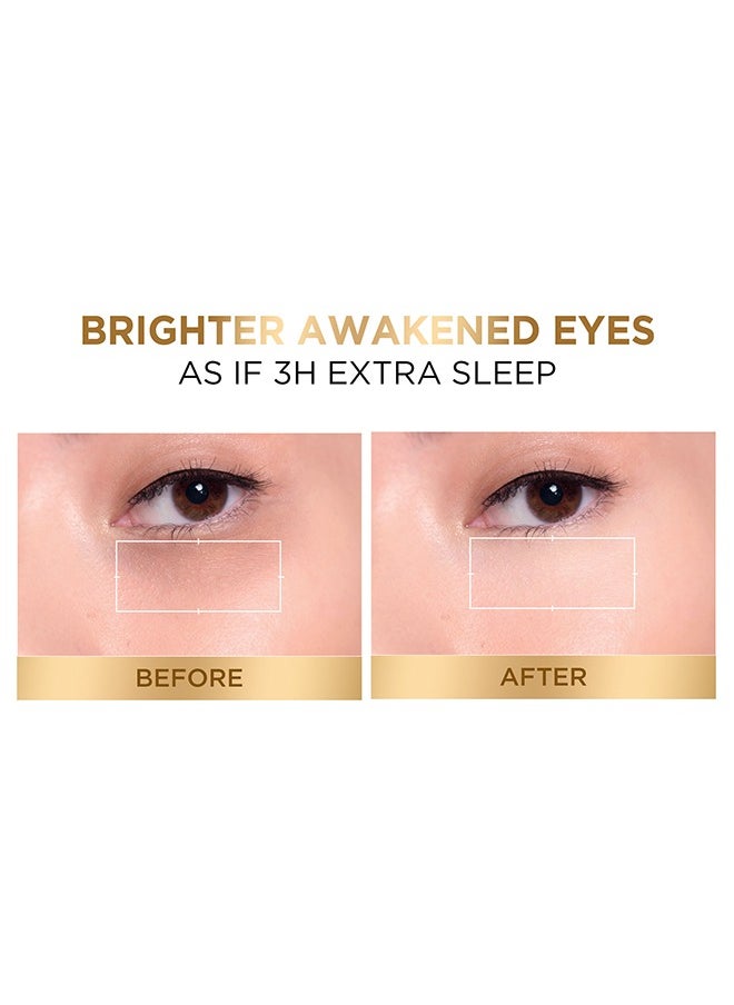 L'OREAL PARIS - Glycolic-Bright Eye serum formulated with *3% [Glycolic Acid + Vitamin Cg + Niacinamide] - Image 1