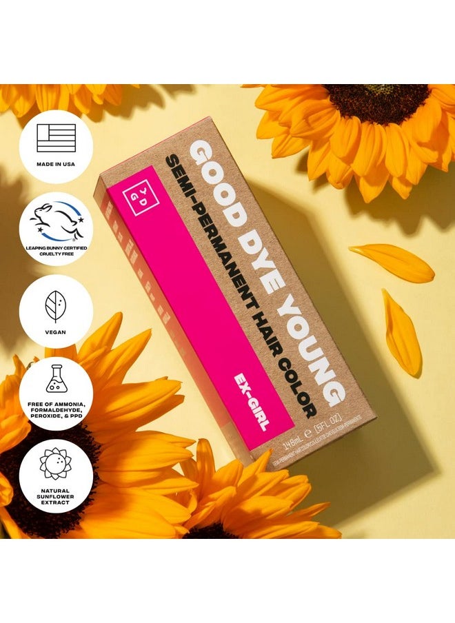 Good Dye Young Good Dye Young Semi-Permanent Hair Color, Vegan and Cruelty-Free Red Hair Dye, Last up to 24 Washes, Non-Damaging Conditioning Hair Color (5FL OZ, All in This Together)  - Image 5