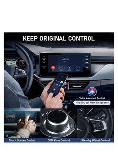Generic CarPlay Wireless Adapter for Factory Wired CarPlay 2023 Upgrade Plug & Play Wireless CarPlay Dongle Converts Wired to Wireless Fast and Easy Use Compatible with Cars from 2015 & iPhone iOS 10+  - Image 4
