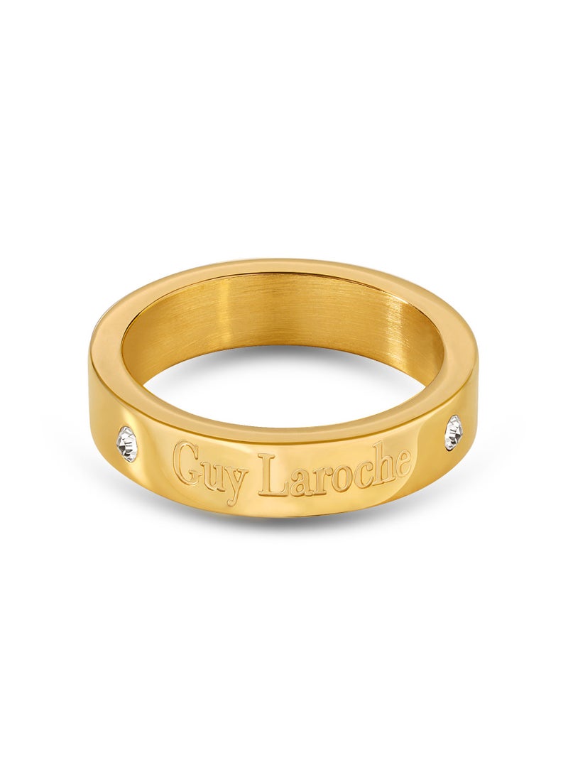 Guy Laroche Aurore Gold Plated Finger Ring for Women 54 mm - Image 2