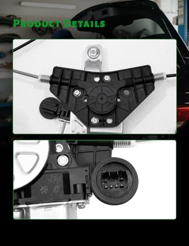 TCFWED Power Window Regulator with Motor Compatible with Nissan Pathfinder 2013-2021,Front Passenger Side,Replace # 751-981,80720-3KA0A - Image 3