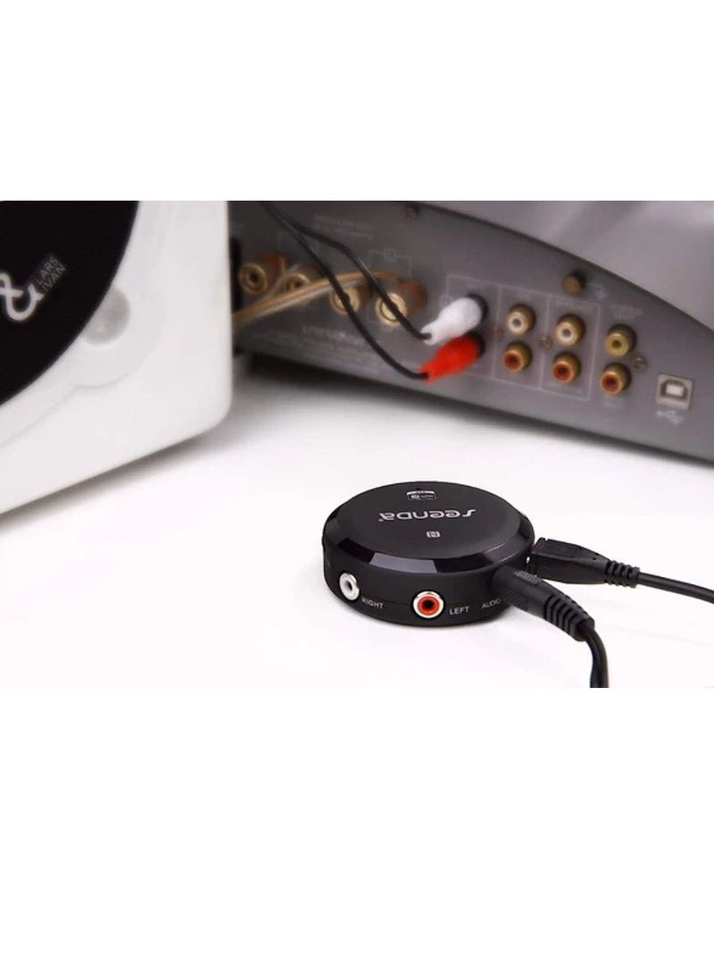 Seenda BT-08B NFC Desktop Bluetooth Music Audio Receiver For Smartphone and Tablets With 3.5mm Output  - Image 2