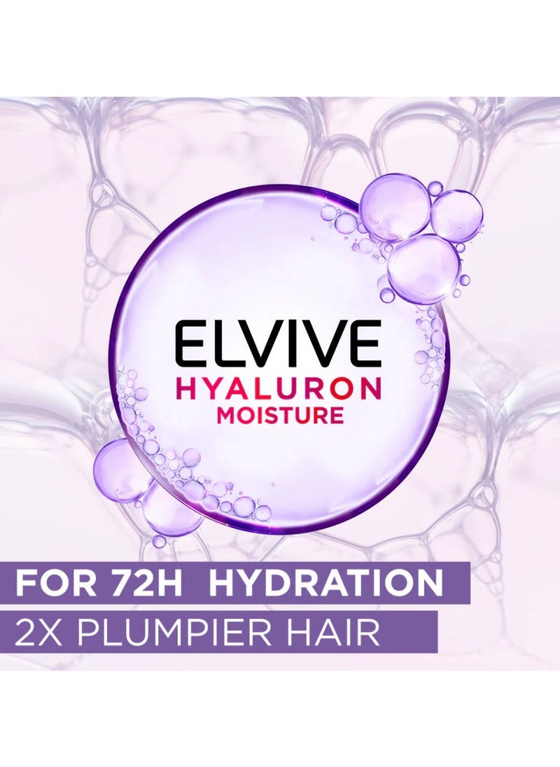 L'OREAL PARIS Loreal Paris Elvive Hyaluron Moisture 72H Moisture Sealing Conditioner with Hyaluronic Acid - 360 ml  - Image 2