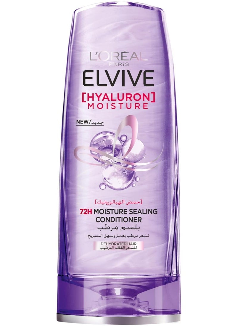 L'OREAL PARIS Loreal Paris Elvive Hyaluron Moisture 72H Moisture Sealing Conditioner with Hyaluronic Acid - 360 ml  - Image 1