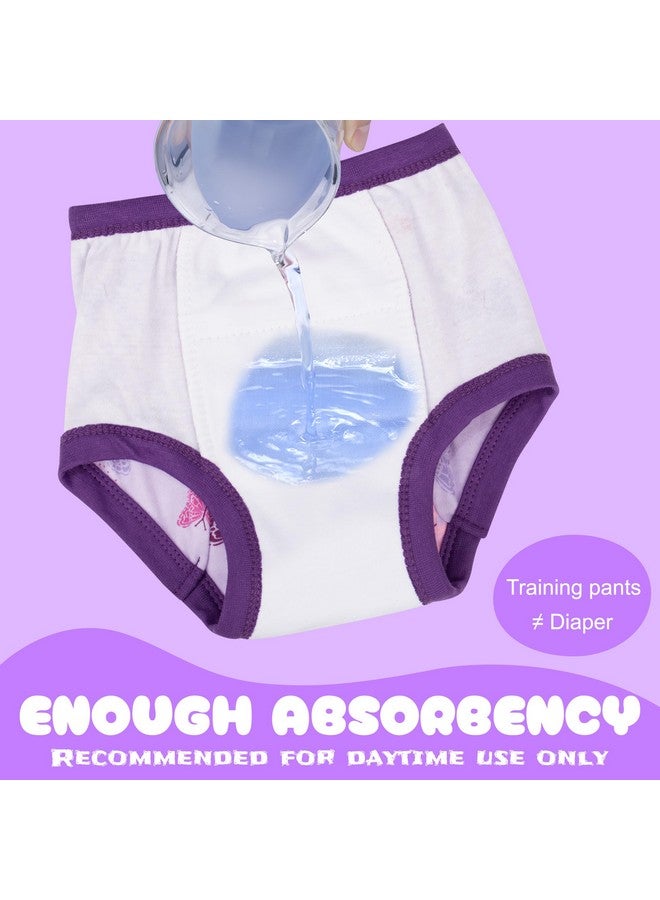 BIG ELEPHANT BIG ELEPHANT 10 Packs Baby Girls' and Boys' Potty Training Pants, 100% Cotton Absorbent Training Underwear for Toddler, 2T  - Image 3
