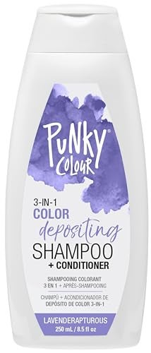 Punky Colour 3in1 Color Depositing Hair Cleanser  Conditioner 85 fl oz Lavenderapturous