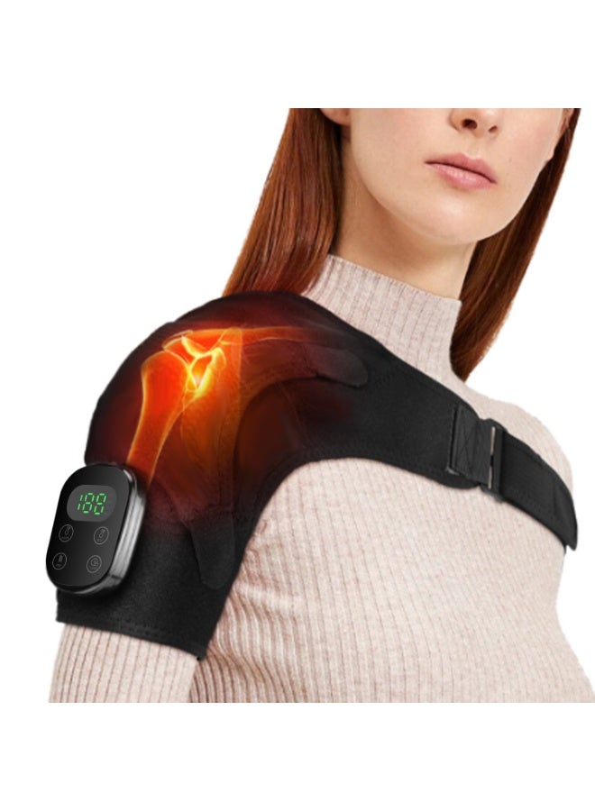 general Electric heating shoulder pads, heating shoulder pads, vibration massage, red light physiotherapy, shoulder pads, shoulder straps - Image 1