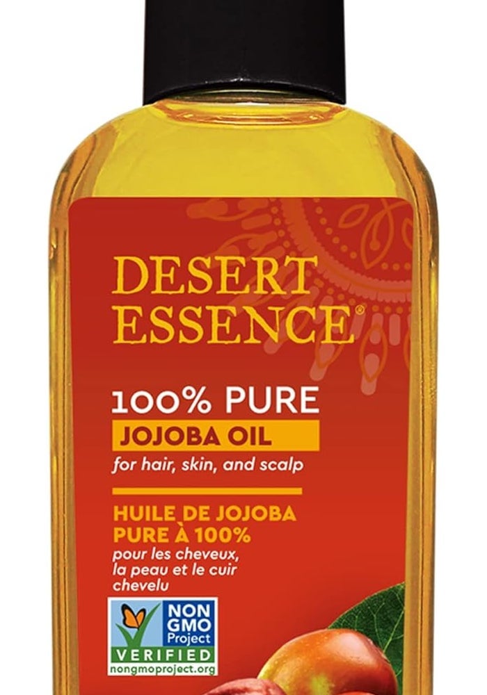 Desert Essence 100% Pure Jojoba Oil for Hair, Skin, and Scalp - 2 fl oz - Image 1