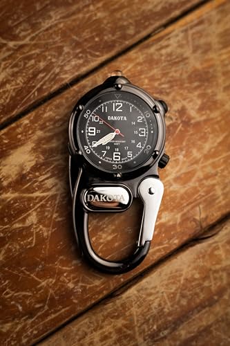 Dakota Mini Clip Microlight, Clip Watch, Flashlight and Watch, Outdoor Gifts for Men and Women, Use for Fishing Hunting, and More, Tactical Watch with LED Flashlight - Image 3