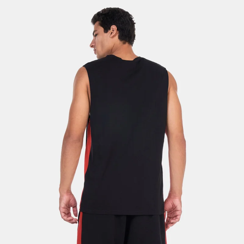 NEW ERA Men's NBA Chicago Bulls Colourblock Sleeveless T-Shirt