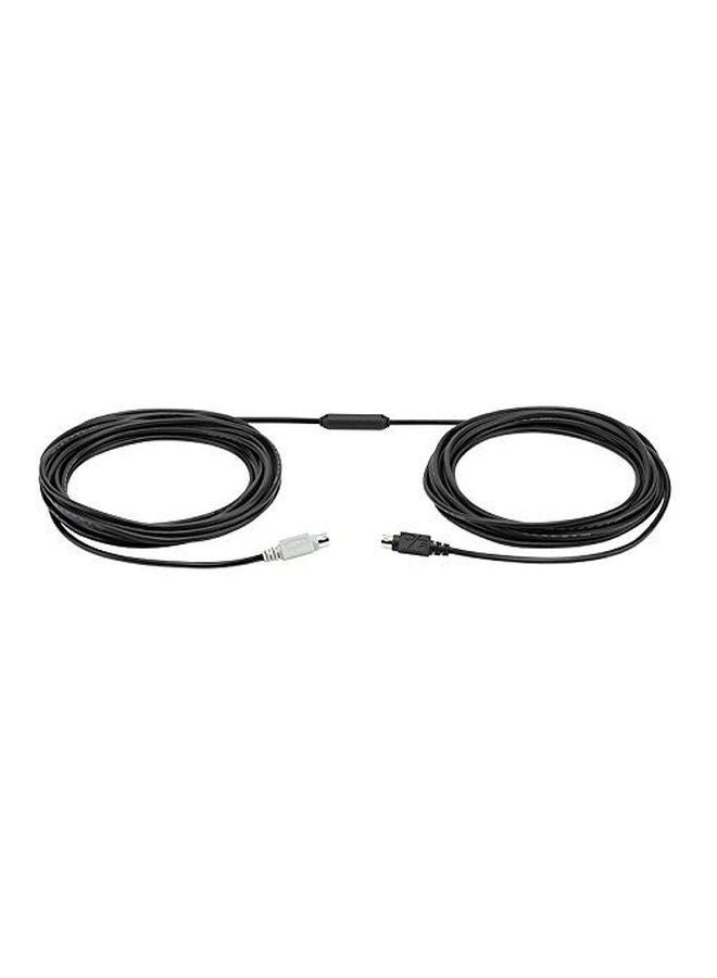 Logitech Group Extended Cable Black - Image 2