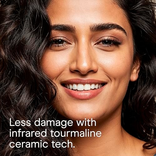 CONAIR Infiniti PRO CONAIR Hair Dryer with Diffuser, Professional AC Motor, Tourmaline Ceramic Technology Blow Dryer, Includes Concentrator and Blowout Brush, Amazon Exclusive, Gray - Image 5