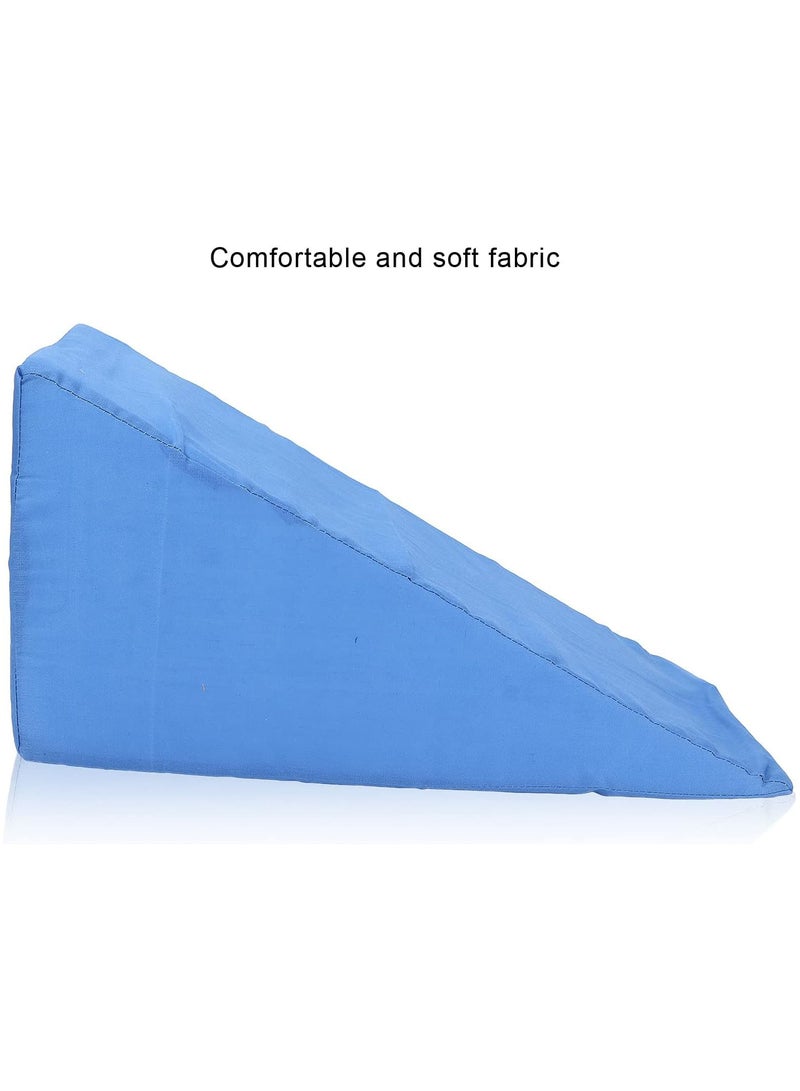 جي جوت وسادة إسفنجية للذراع، مريحة وجيدة التهوية، دعم قوي، خيط من نسيج قطني ناعم، وسادة زرقاء لوضع الذراع، إسفنجة عالية الكثافة لكسر الذراع للاستخدام المنزلي - Image 2