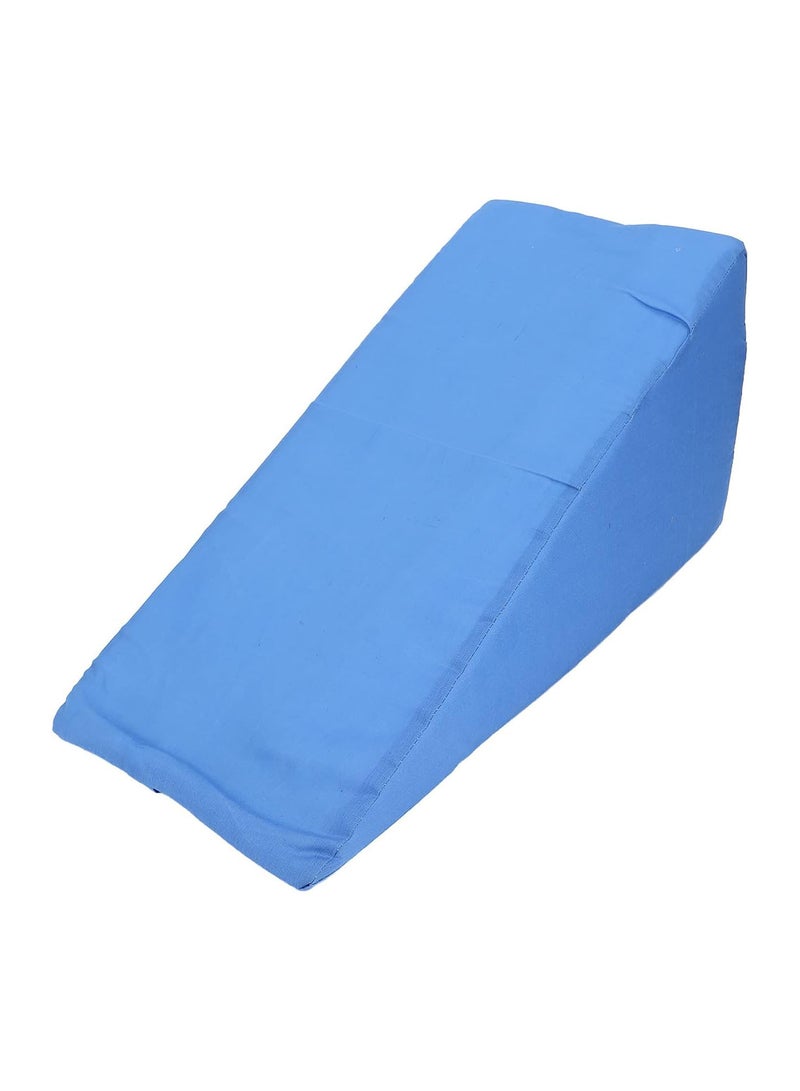 جي جوت وسادة إسفنجية للذراع، مريحة وجيدة التهوية، دعم قوي، خيط من نسيج قطني ناعم، وسادة زرقاء لوضع الذراع، إسفنجة عالية الكثافة لكسر الذراع للاستخدام المنزلي - Image 1