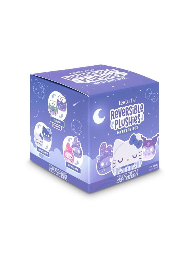 TeeTurtle Hello Kitty and Friends Sanrio Celestial Series Reversible Plushie Mystery Box - 3-Inch Two-Sided Blind Box Plush with Embroidered Details - Cute Surprise Toy for Kids, Teens, and Adult - Image 1