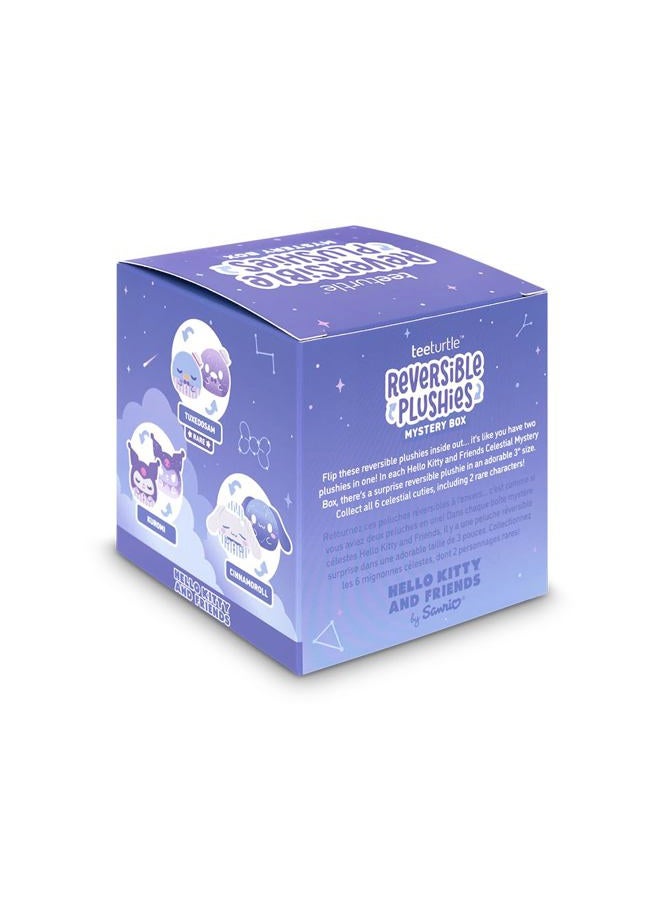 TeeTurtle Hello Kitty and Friends Sanrio Celestial Series Reversible Plushie Mystery Box - 3-Inch Two-Sided Blind Box Plush with Embroidered Details - Cute Surprise Toy for Kids, Teens, and Adult - Image 2